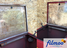 Laden Sie das Bild in den Galerie-Viewer, Strahlkabinenschutzfolie | 0,3 mm | Zuschnitt | 360*460 mm