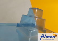 Laden Sie das Bild in den Galerie-Viewer, PET-G | A4 | 1,0 mm | blau durchscheinend | Tiefziehfolie