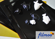 Laden Sie das Bild in den Galerie-Viewer, PET-G | A4 | 0,25 mm | schwarz | Thermoform