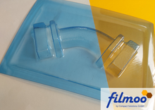 Laden Sie das Bild in den Galerie-Viewer, PET-G | A4 | 0,5 mm | blau durchscheinend | Tiefziehfolie