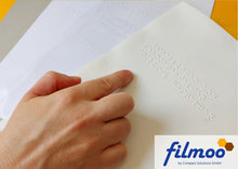 Laden Sie das Bild in den Galerie-Viewer, Braille Folie Brailon Duplicator Blindenschrift Punktschrift 0,25 mm