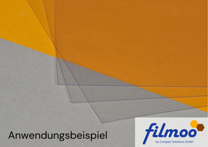 PET-A | Meterware | 0,5 mm | 100cm | transparent | Tiefziehfolie | Thermoform