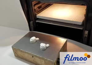 PET-A | Meterware | 0,3 mm | 57cm | transparent | Tiefziehfolie | Thermoform