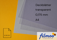 Deckblätter | A4 | 0,175 mm | transparent