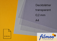 Deckblätter | A4 | 0,2 mm | transparent