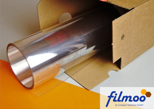 PET-A | Meterware | 0,3 mm | 57cm | transparent | Tiefziehfolie | Thermoform