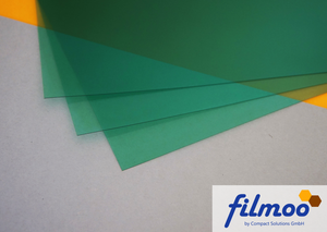 Bastelfolie | Zuschnitt A4 | Hart-PVC | 0,2 mm | grün | Thermoform | Tiefziehfolie