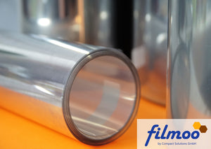 PET-A | Meterware | 0,5 mm | 100cm | transparent | Tiefziehfolie | Thermoform