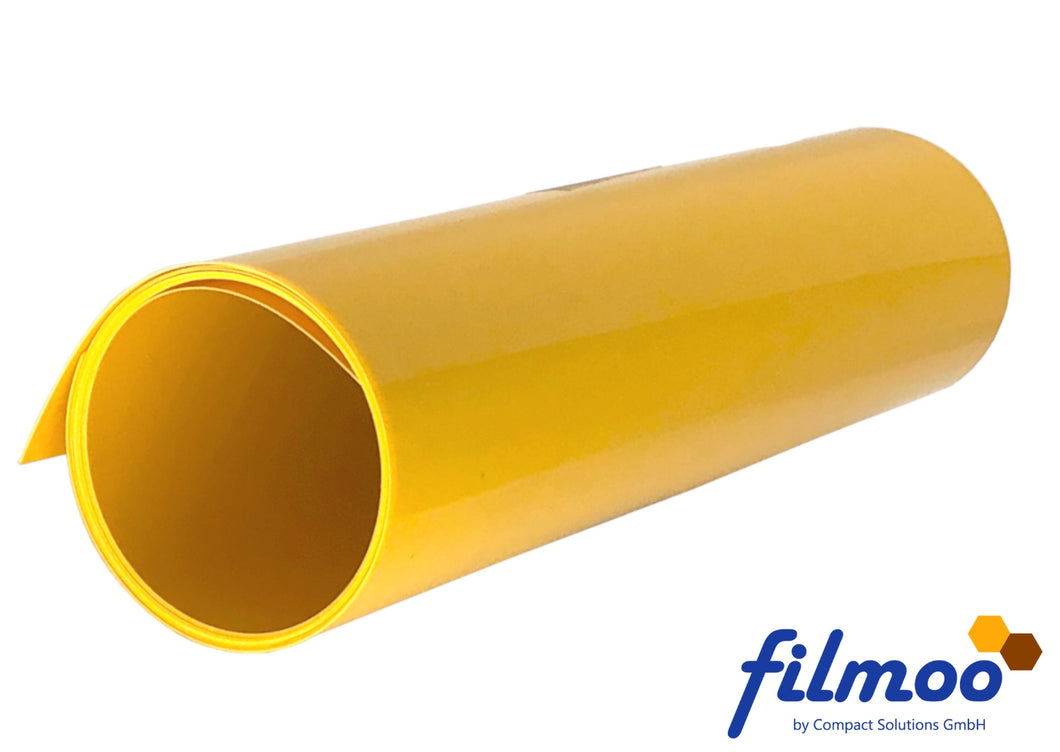 PET-A | Meterware | 0,3 mm | gelb | Tiefziehfolie | Thermoform