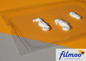 Bastelfolie | Zuschnitt A4 | Hart-PVC | 0,3 mm | Thermoform | Tiefziehfolie