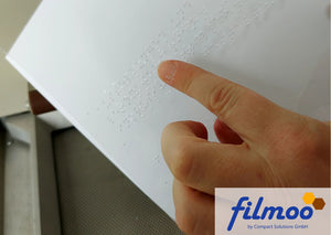 Braille Folie Brailon Duplicator Blindenschrift Punktschrift PET A 0,25 mm